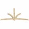 Ekena Millwork Davenport Rough Sawn Timber Gable Bracket, Douglas Fir, 84"W x 53"H x 2"D x 4"F, 15/12 Pitch GBW084X53X0204DAV00RDF - alternate 5